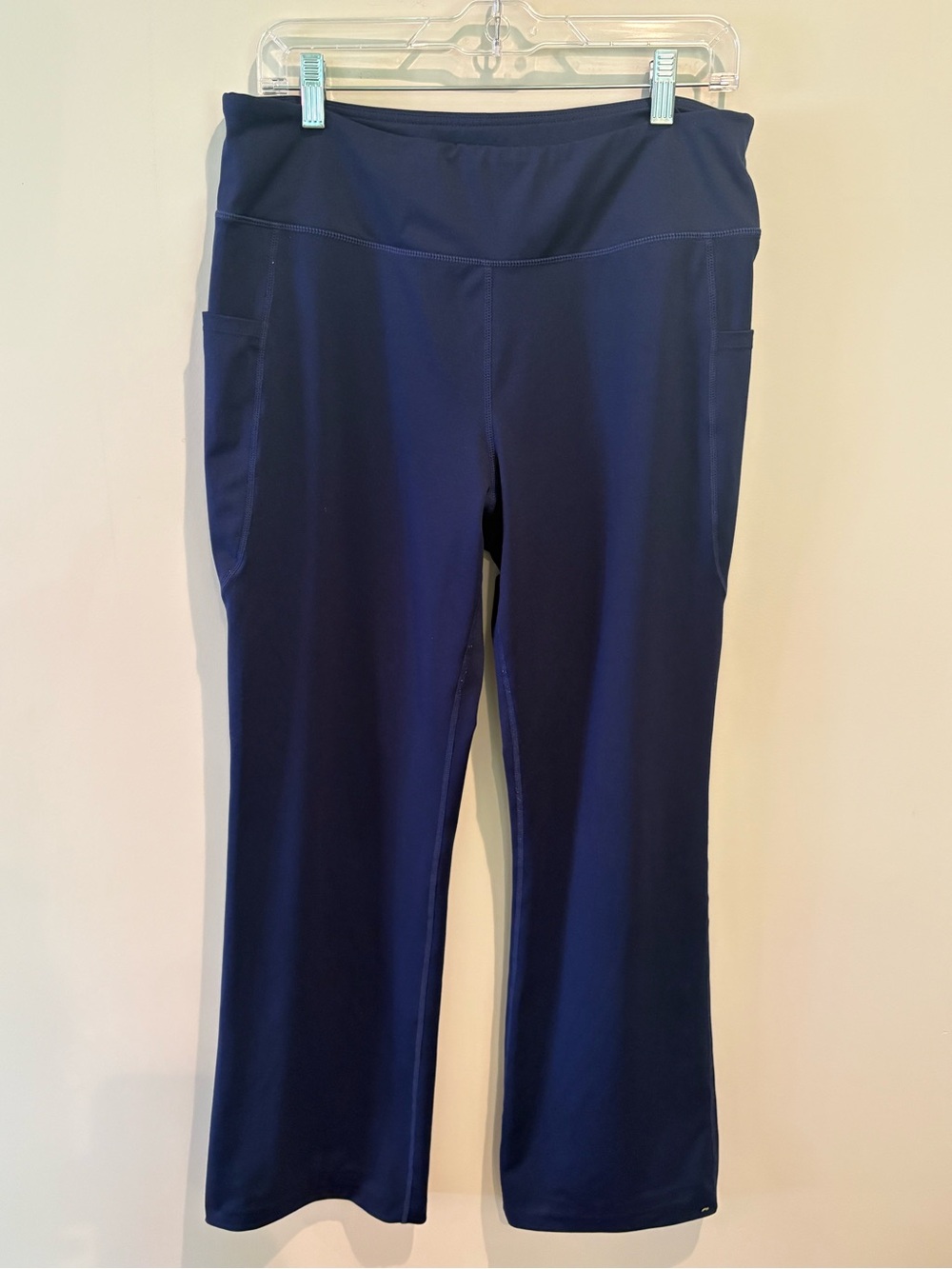 GAP Navy Blue High Rise Wide Leg Leggings Pants XL